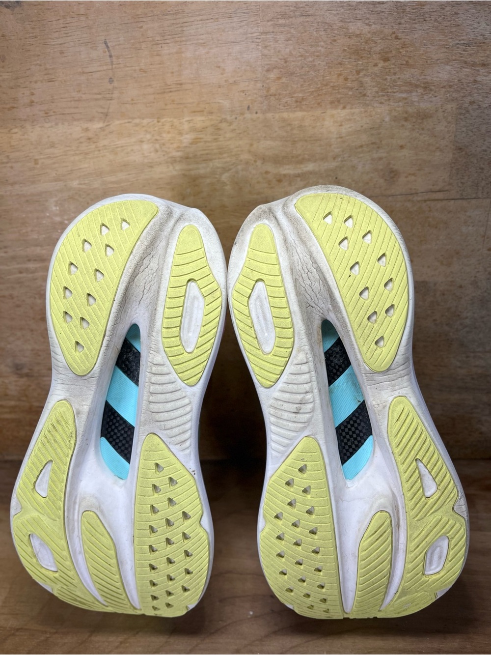 Hoka One One Skyward X Womens Size 8 Running Shoes Sneakers Mint/Blue Spark - Picture 8 of 12